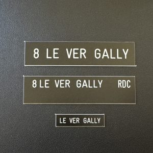 Étiquettes noires